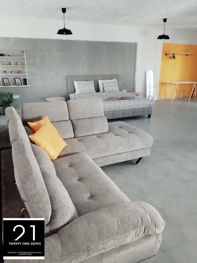 21 Suites Deluxe Stay Near The Airport Markópulo Kültér fotó